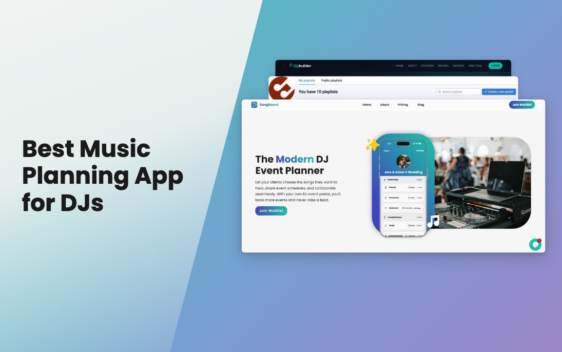 Best Music Planning App for DJs: Event & Wedding DJs [2026]