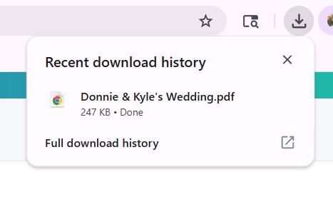 Event PDF Downloaded