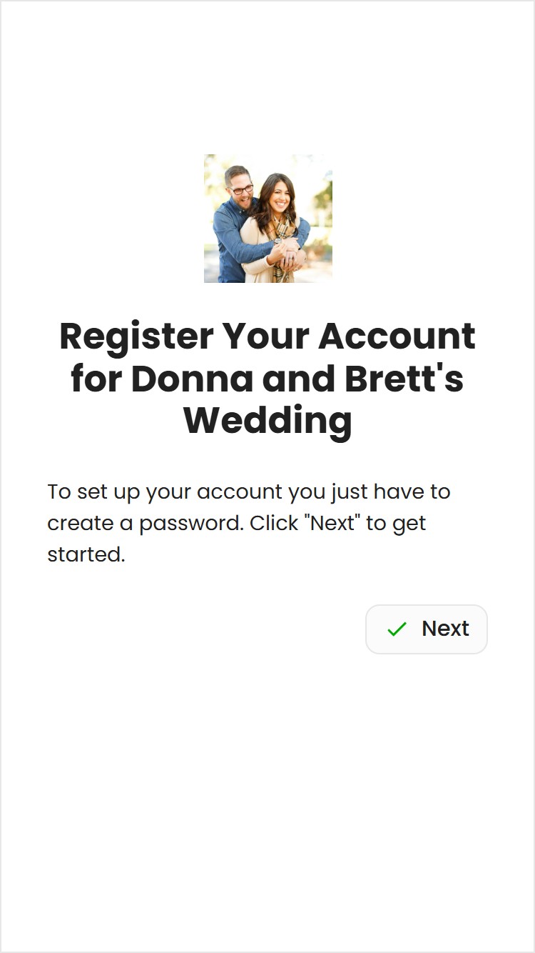Host Registering Account